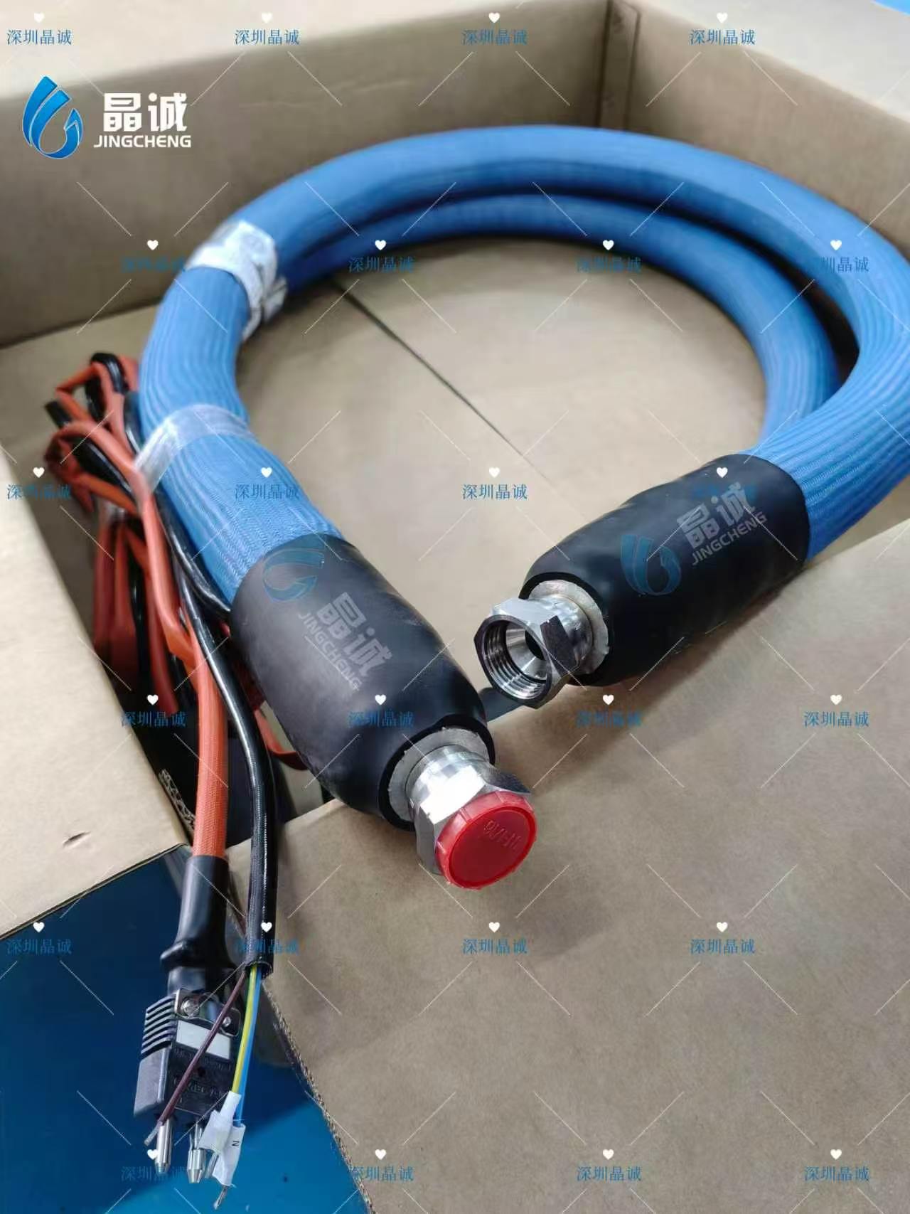 Custom Engineered Low Temperature High Pressure Heated Hose for Offshore Platforms and Polar Construction Equipment