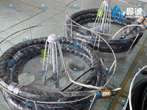 PTFE Lined Electrically Heated Hose for Asphalt Crack Sealing and Pavement Maintenance Anti-Blocking & Uniform Heat Distribution