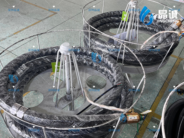 PTFE Lined Electrically Heated Hose for Asphalt Crack Sealing and Pavement Maintenance Anti-Blocking & Uniform Heat Distribution