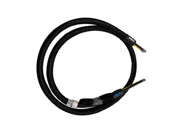 PTFE Lined Polyurethane Hose, Low-Resistance Anti-Clogging Teflon PU Tube for Chemical Solvent Transfer