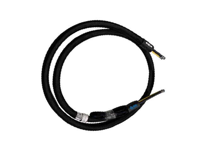 PTFE Lined Polyurethane Hose, Low-Resistance Anti-Clogging Teflon PU Tube for Chemical Solvent Transfer