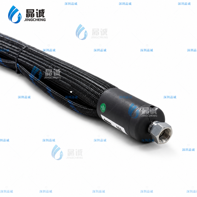 Automatically Wound Heated Adhesive Hose for PUR and Hot-Melt Delivery