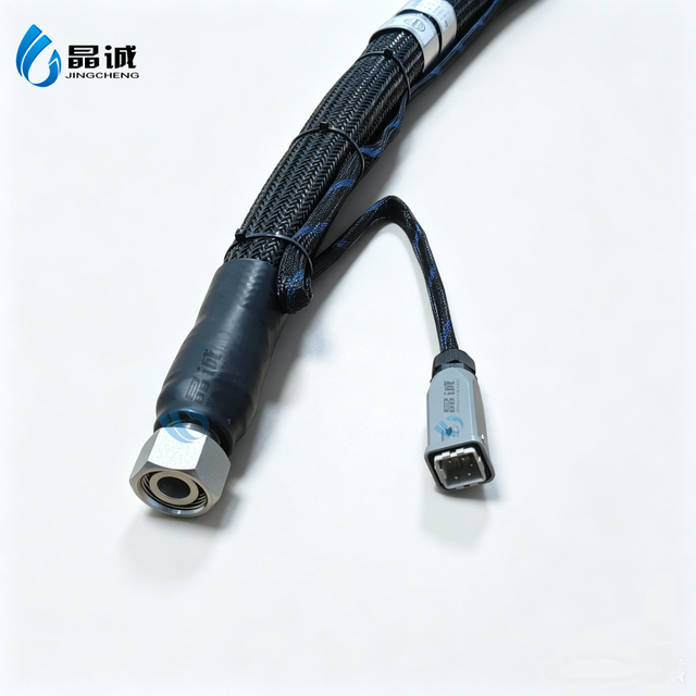 Non overflow adhesive conveying pipe, electric heating hose, heating conveying, mostly used for dispensing and coating equipment