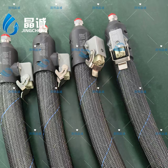 High Temperature Resistant PTFE Heated Hose Factory Custom for Hot Melt Glue Transfer Various Industries