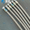 Stainless Steel Braided Smooth Bore PTFE Hose for Machinery, Automotive and Chemical High Pressure Lines
