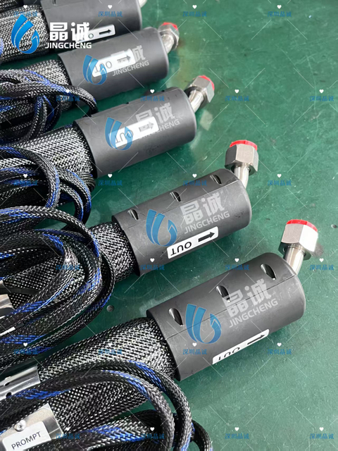 High Performance Custom PTFE Heating Hose For Hot Melt Adhesive Automotive Robotic Gluing