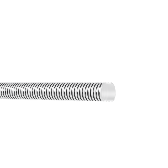 Smooth Inner, Corrugated Outer PTFE Spring Hose | Jingcheng