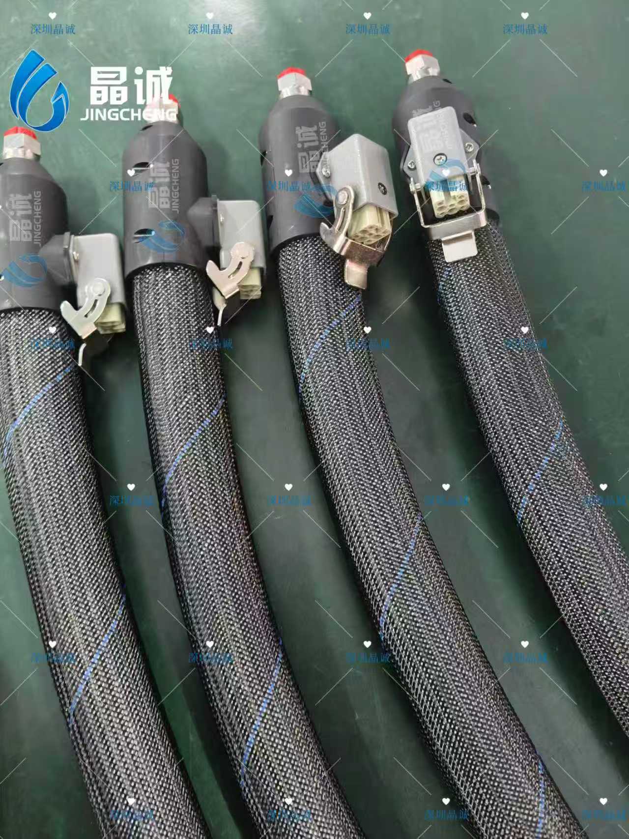 Heated Hot Melt Adhesive Hose with Evenly Woven Heating Layer for Packaging and Case Sealing Systems