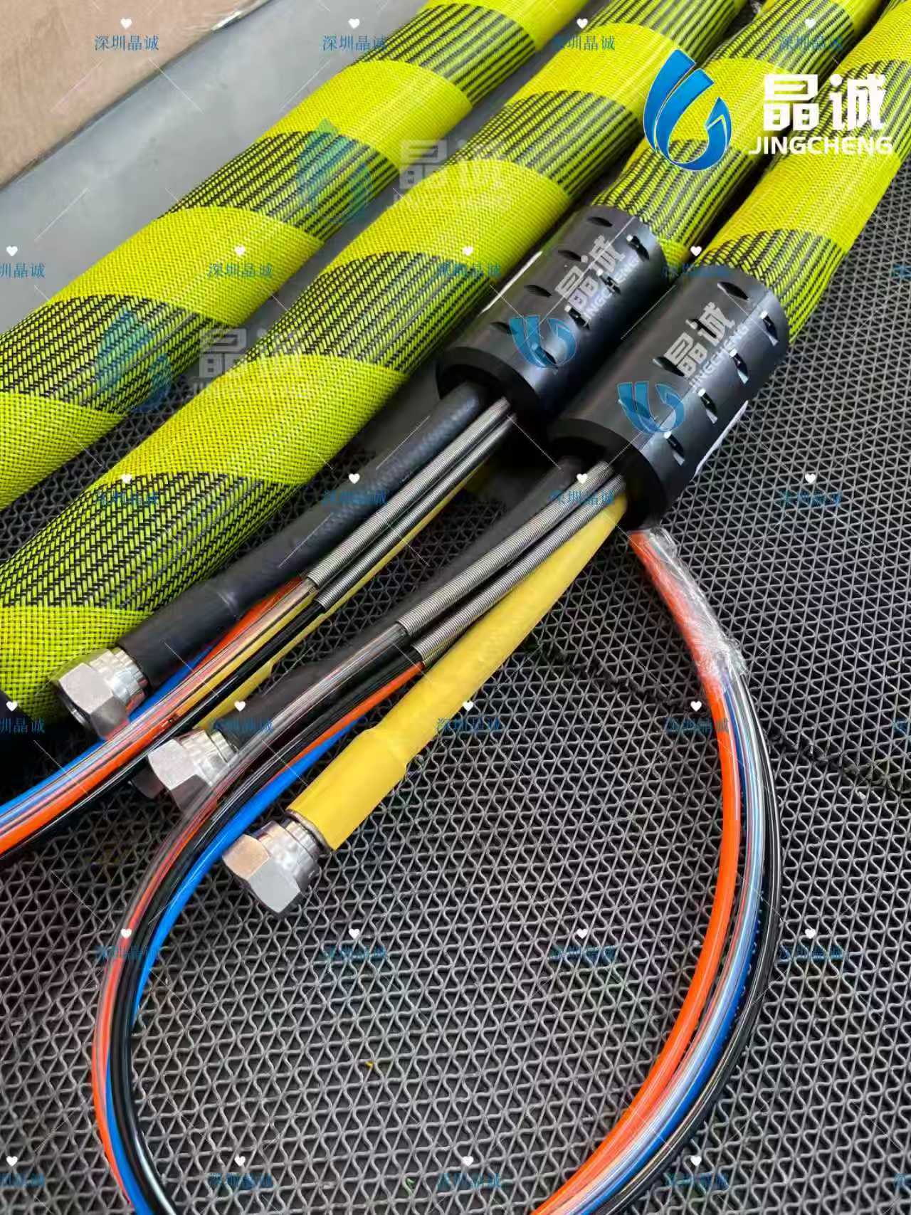 PTFE Heated Hose with Uniform Temperature Control for Polyurethane Laminating & Compounding Equipment