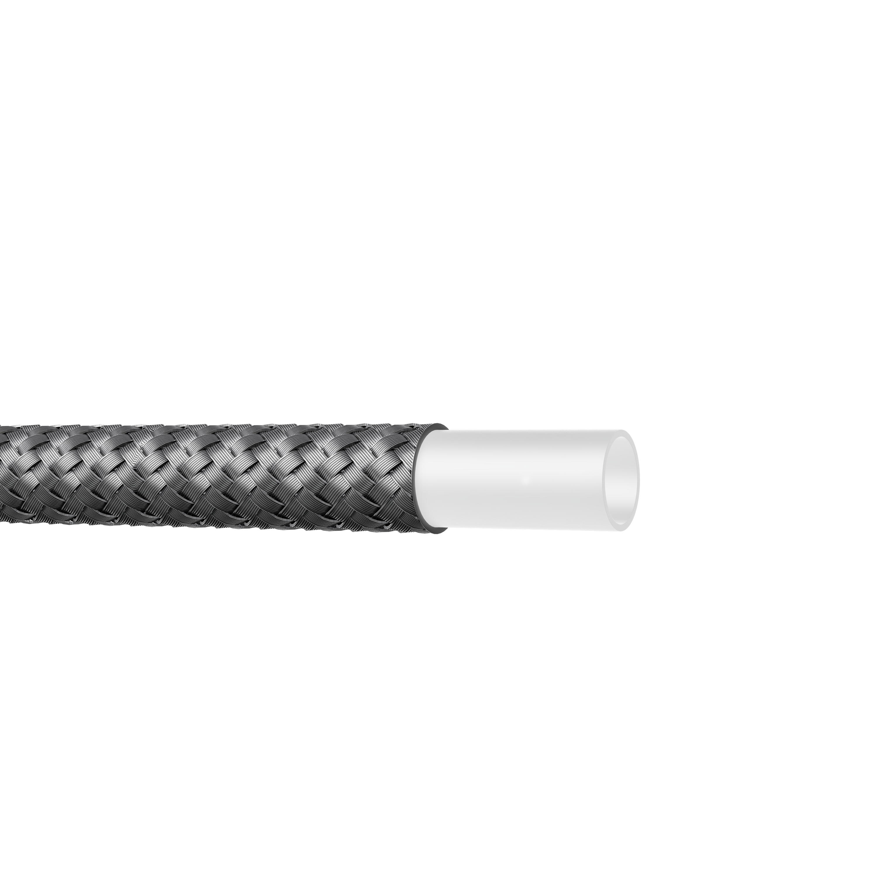High Pressure PTFE Braided Hose for Chemical Spraying and Industrial Fluid Transfer