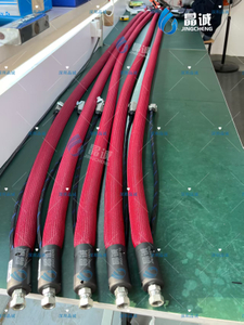 high quality ptfe heated hose customizable specification to solve sticky material transport trouble for automatic gluing machinery