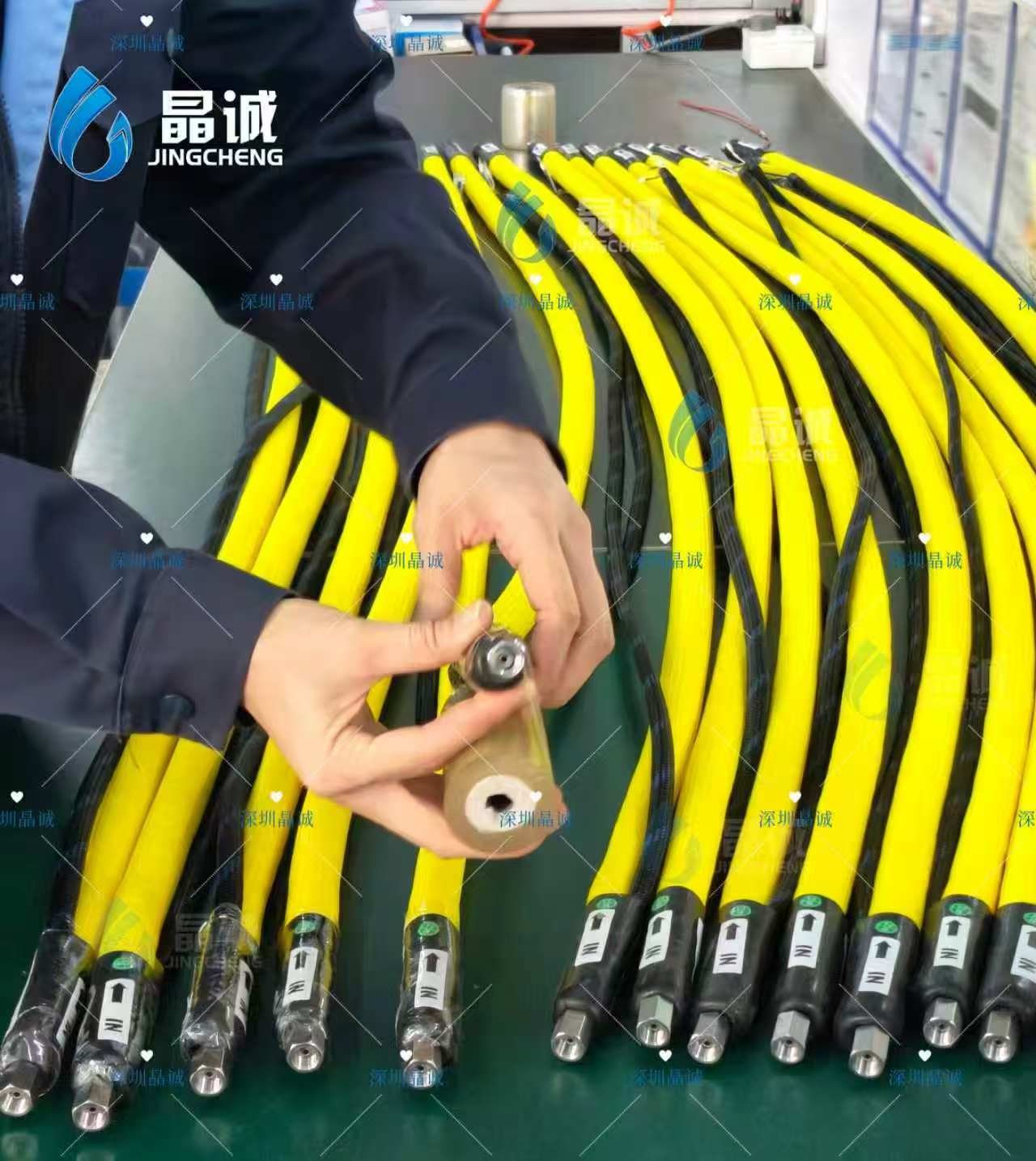 Precision Paraffin PTFE Heated Hose for 3D Printers with Evenly Woven Heating Layer for Uniform Wax Flow