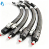 PTFE Lined Adhesive Heated Hose with 304 SS Braiding for Clog Free Hot Melt Dispensing Operations