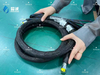 Electrically Heated PTFE Hose with Extreme Flexibility & Even Warmth Distribution for Tight-Space Fluid Routing