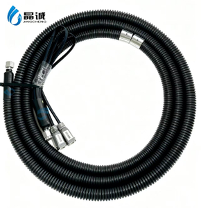 PTFE Heated Transfer Hose Special Custom Service For Dispensing Coating Automotive Robot Glue Application