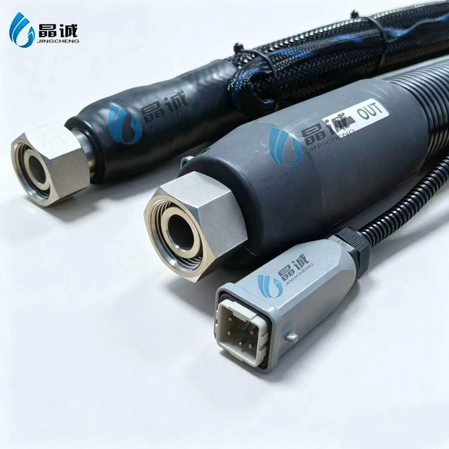 Uniformly High Pressure PTFE Heated Hose with Precision Temperature Control for Automotive Glue Transfer Systems