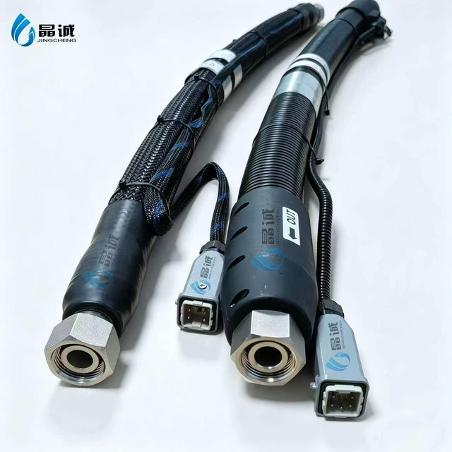 Low-Temperature High-Pressure PTFE Heated Hose with Evenly Woven Heating Layer for Refrigerant and Cryogenic Transfer