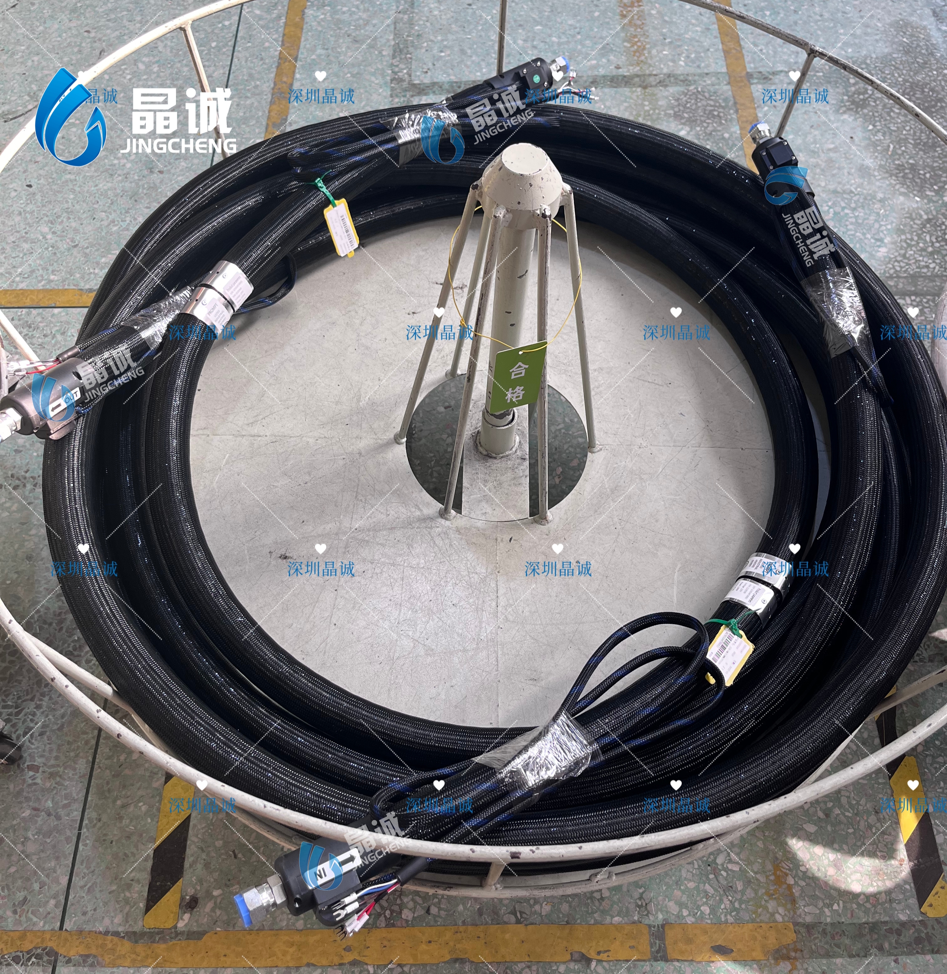 Heated Hose for Hot Melt Adhesive – High Temperature & Heat-insulated Glue Delivery Line