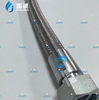 Custom Diameter PTFE Steel Wire Bundle Braided Hose 3/8" to 2" for High-Pressure Chemical and Oil Transfer