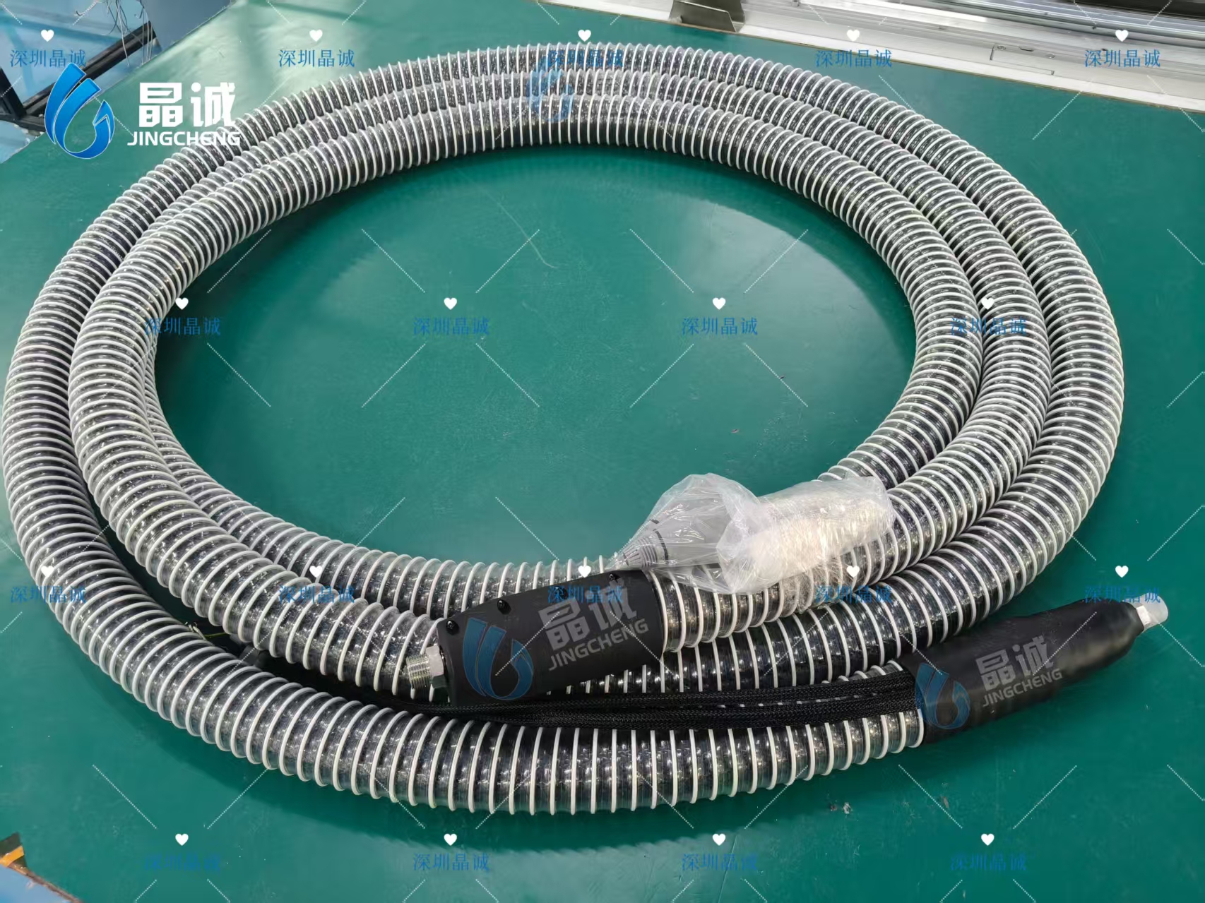 Custom PTFE Heated Hose For Hot Melt Adhesive Quality Guaranteed Robot Coating Conveying Parts