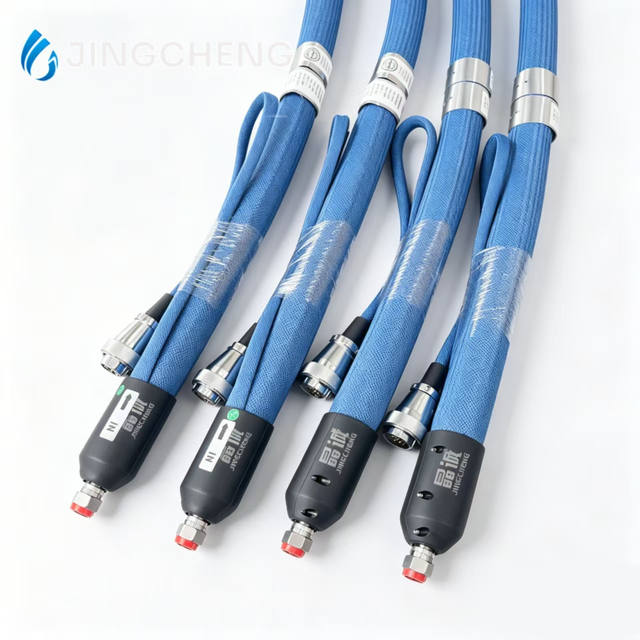 Precision Hot Melt Adhesive PTFE Heated Hose with Evenly Woven Heating Layer for Consistent Glue Flow