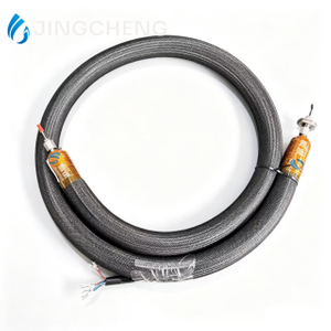 PTFE Lined Adhesive Heated Hose with 304 Stainless Steel Braiding for Clog Free Hot Melt Dispensing