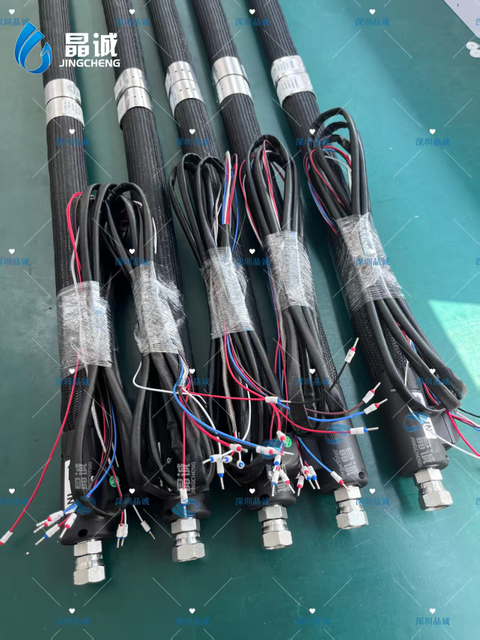 Custom PTFE heating tube strict quality inspection for hot melt glue dispensing automotive robot coating
