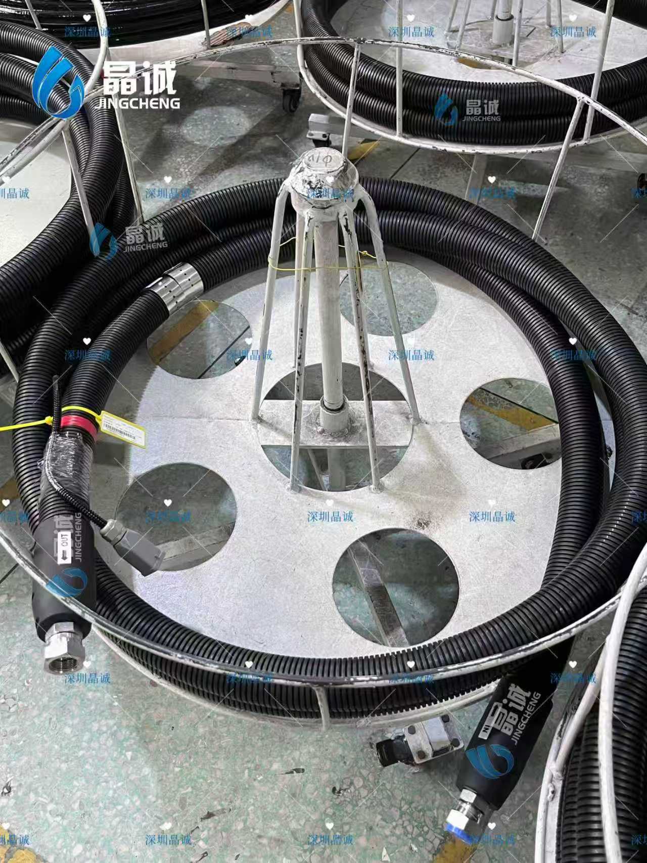 304 Stainless Steel Braided PTFE Heated Hose with Uniform Heat Distribution for Chemical and Petrochemical Transfer
