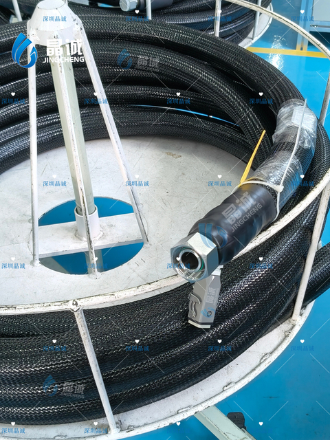 Abrasion-Resistant Braided Heated Hose for Industrial Fluid and Gas Transfer Durable Outer Jacket & Long Service Life