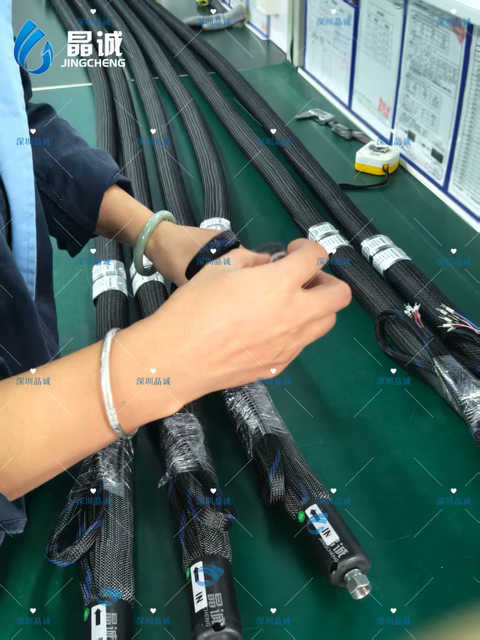 Long Service Life Ptfe Heating Tubing Factory Inspection Suitable for Glue Dispensing Painting And Adhesive Machinery