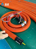 Custom PTFE Heating Tube Hot Melt Glue Dispensing Hose for Automotive Robot Coating Stable Material Transfer