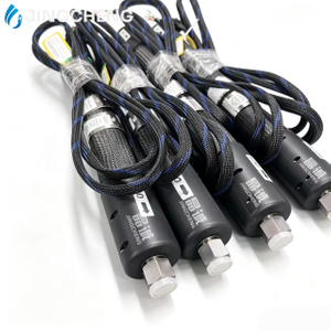 High Temperature PTFE Heated Hose with Non-Stick Melt Bore & Uniform Heating for Extruder Barrel-to-Die Connections