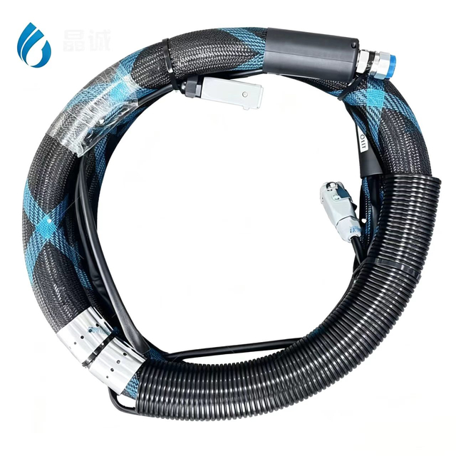 Heated PUR Adhesive Hose with PTFE Inner Tube for Robotic Edge Banding and Profile Wrapping