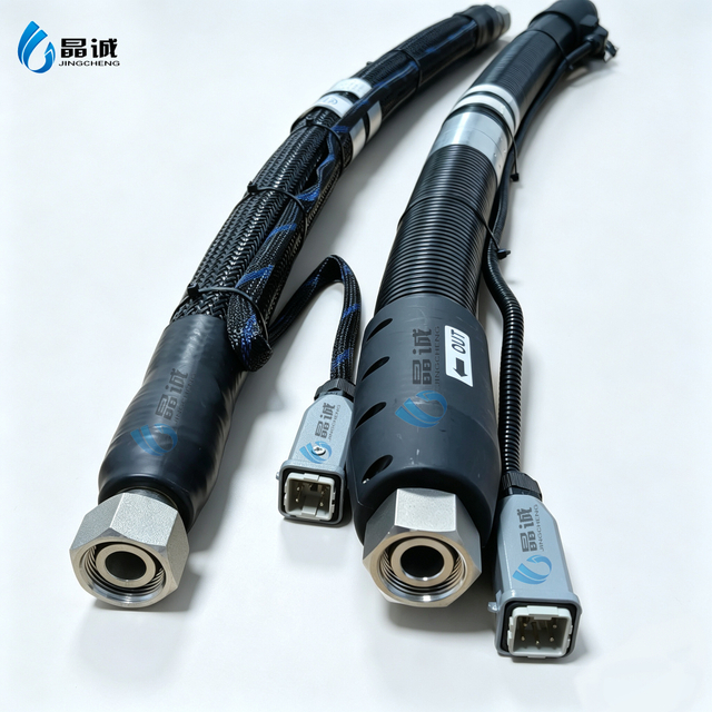 Flexible PTFE Heated Conveying Hose, Support Special Customization, Solve Transportation Issues for Gluing & Coating Automation