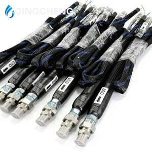 High-Temperature Low-Pressure PTFE Heated Hose with Evenly Woven Heating Layer for Thermal Fluid Systems