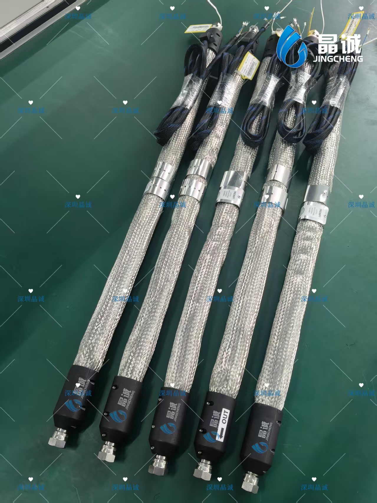 Precursor Gas Heated Hose for Stable High-Temperature Gas Transfer