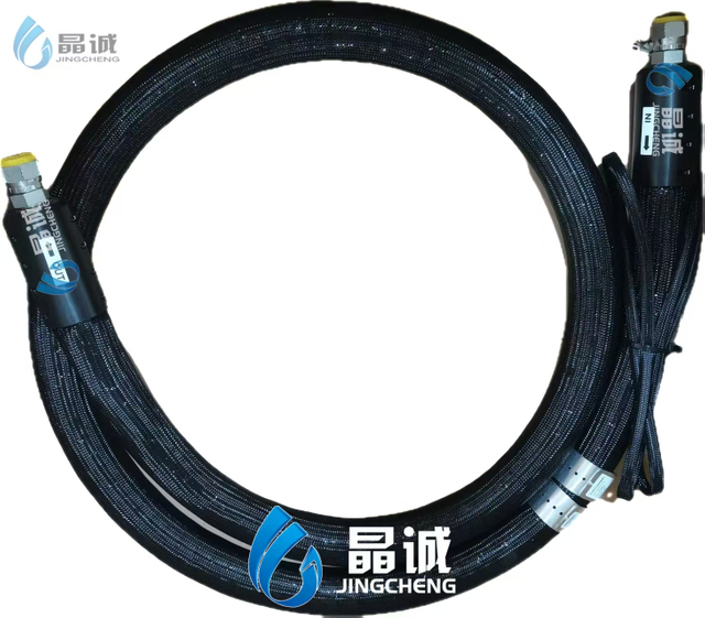 Industrial PTFE Heated Pipe Custom Manufacture Hot Melt Hose For Dispensing And Coating Work