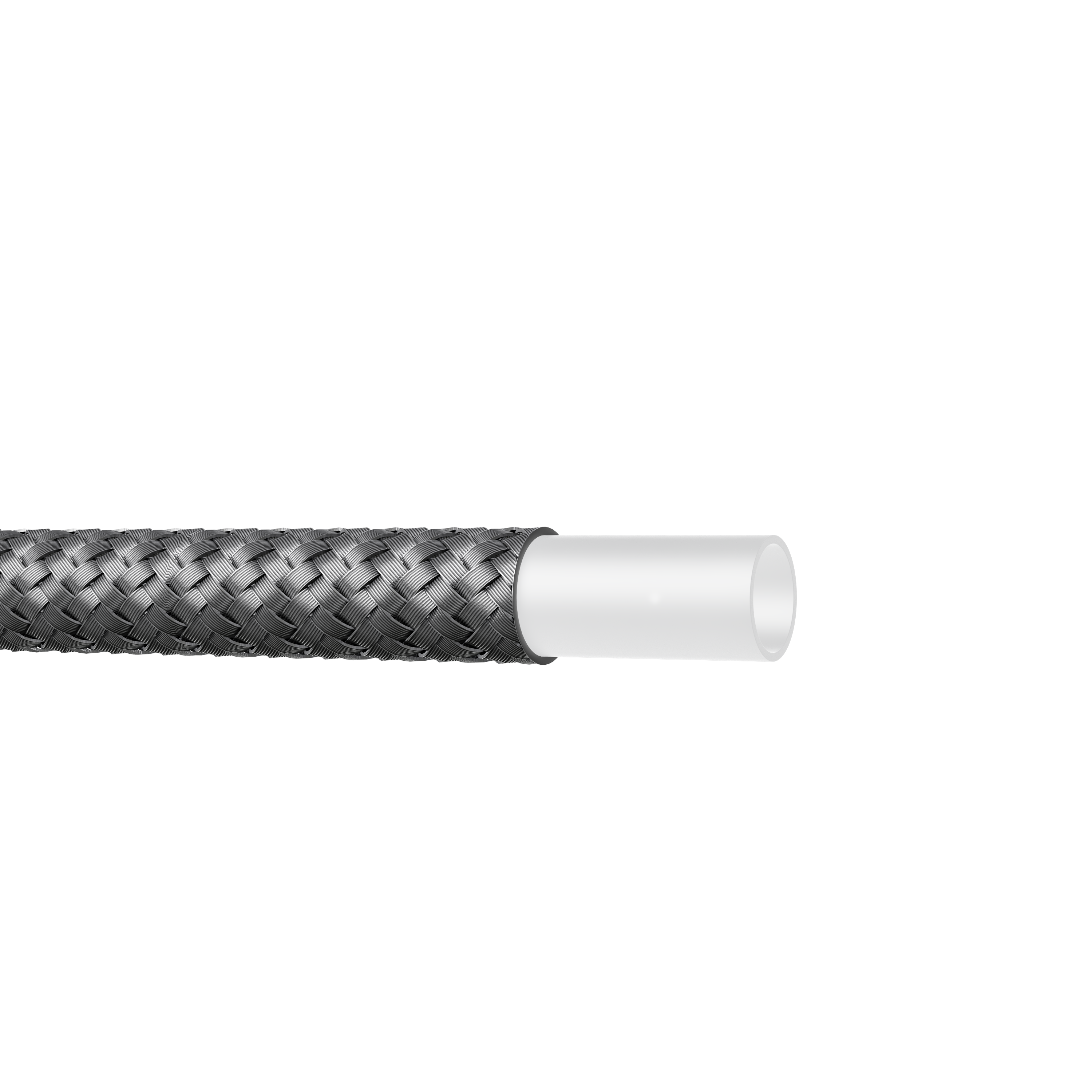 PTFE Steel Wire Bundle Braided Hose for High-Pressure Chemical and Steam Transfer