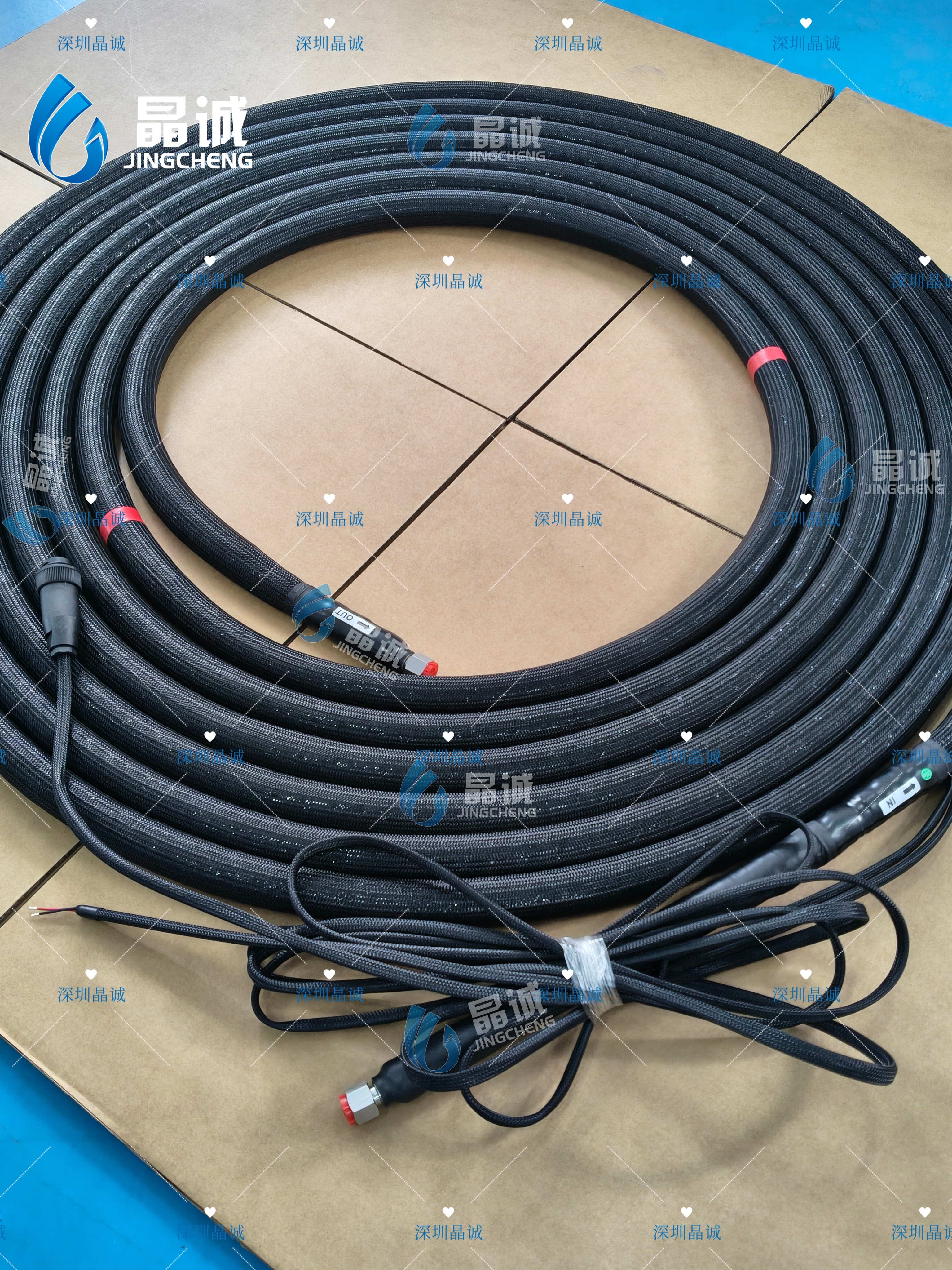 Custom Flexible Heated PTFE Transfer Hose for PU Spray Foam and Sealant Applications – Uniform Heating & Smooth Flow factory direct supply