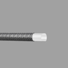 Vacuum-Resistant Smooth Bore Convoluted 304 Braided PTFE Hose for Hygienic Food, Cosmetic and Pharmaceutical Transfer