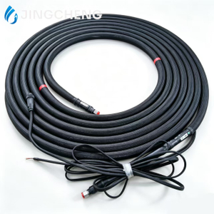 PTFE Lined Heated Hose with Metering-Grade Temperature Stability for PU Component Transfer