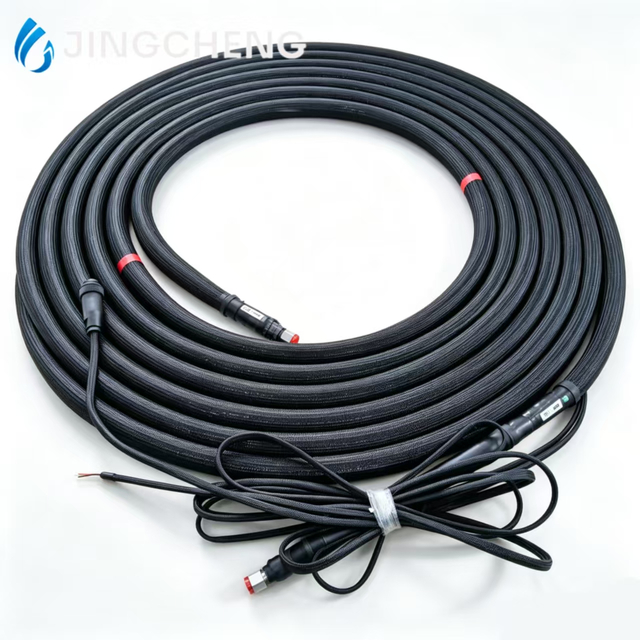 PTFE Lined Heated Hose with Metering-Grade Temperature Stability for PU Component Transfer