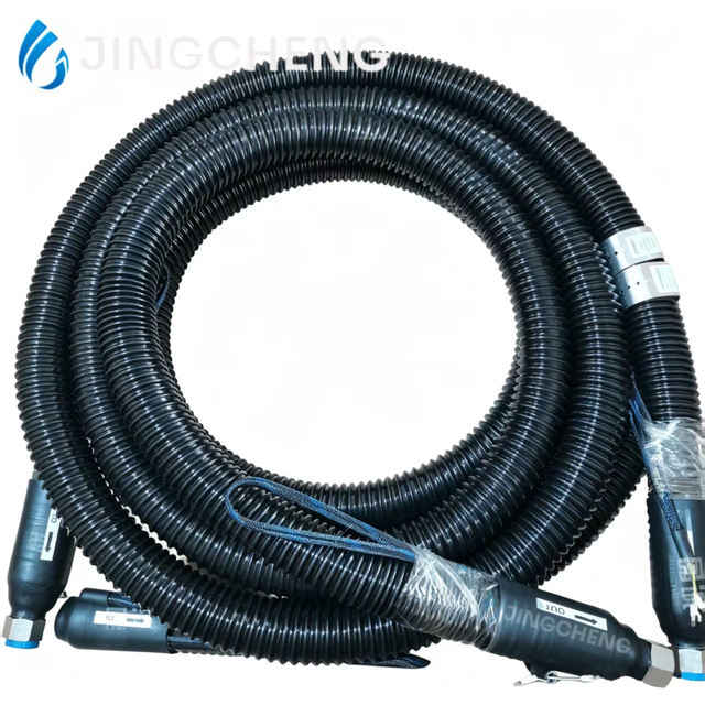 High-Temperature High-Pressure Heated Hose with PTFE Inner Tube for Superheated Steam and Heat Transfer Oil Circulation