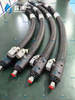 Heated PUR Adhesive Hose with PTFE Inner Tube for Robotic Edge Banding and Profile Wrapping