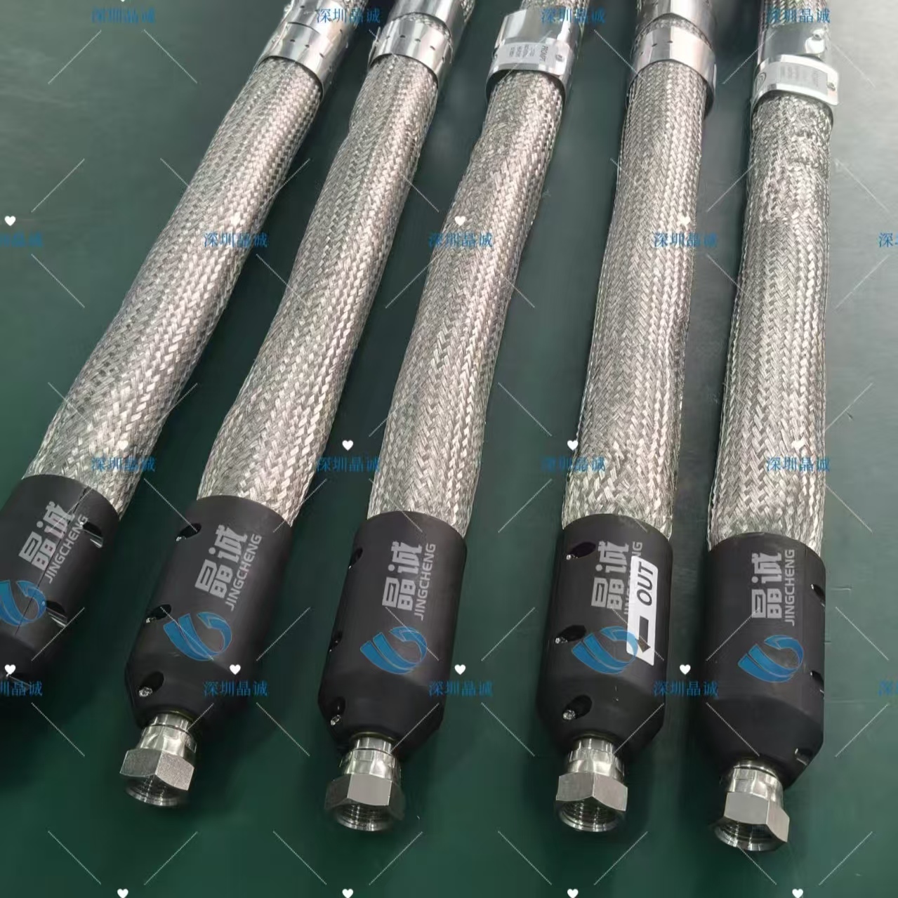 eated Precursor Hose for Glass Production Line and Inert Gas Transfer