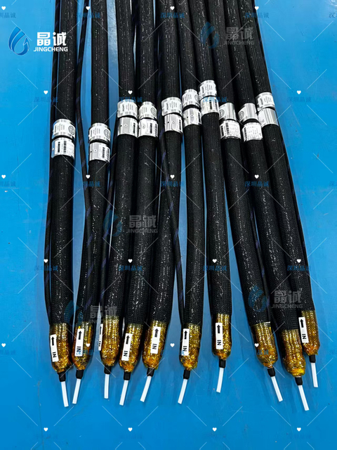 PTFE Heated Glue Hose Custom Manufacture Solve Conveying Problems For Dispensing Coating Process
