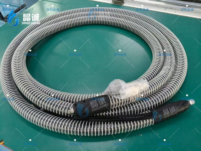 Custom PTFE Heated Hose Stable Quality for Industrial Glue Transfer Painting Coating Industry
