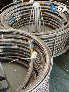 High Pressure PTFE Braided Hose for Chemical Spraying and Industrial Fluid Transfer