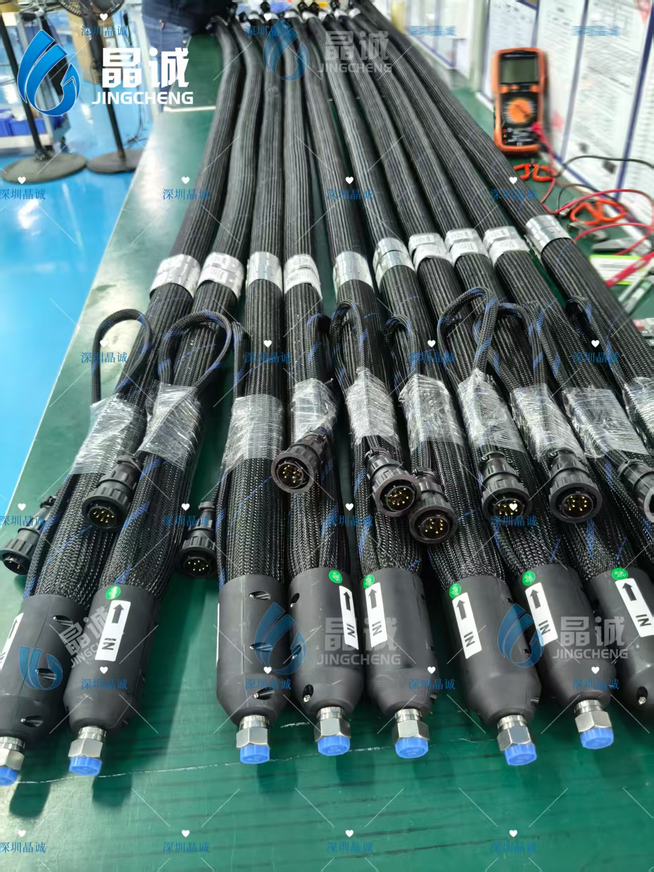 Custom PTFE heating tube strict quality inspection for hot melt glue dispensing automotive robot coating