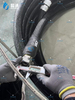 Precision PTFE Heated Transfer Hose Custom Available For Hot Melt Glue Robot Coating System